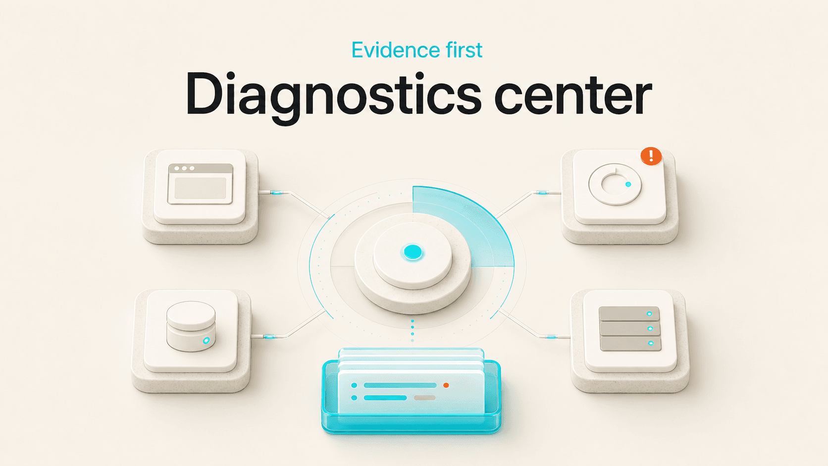 Website, runtime, database and server signals connected to one diagnostic scanner